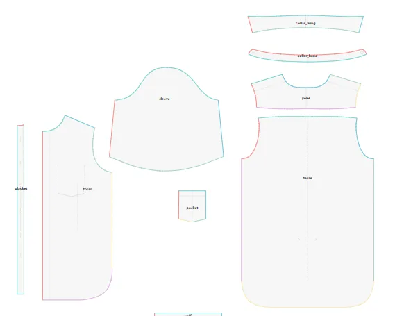 Real .DXF Patterns