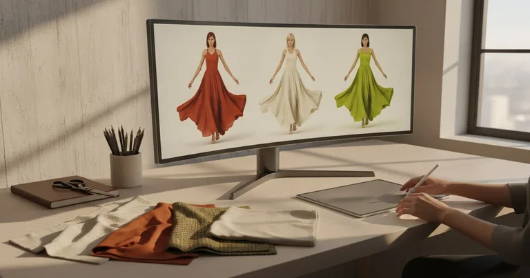Come usare l'AI per generare varianti di colore su un campione 3D